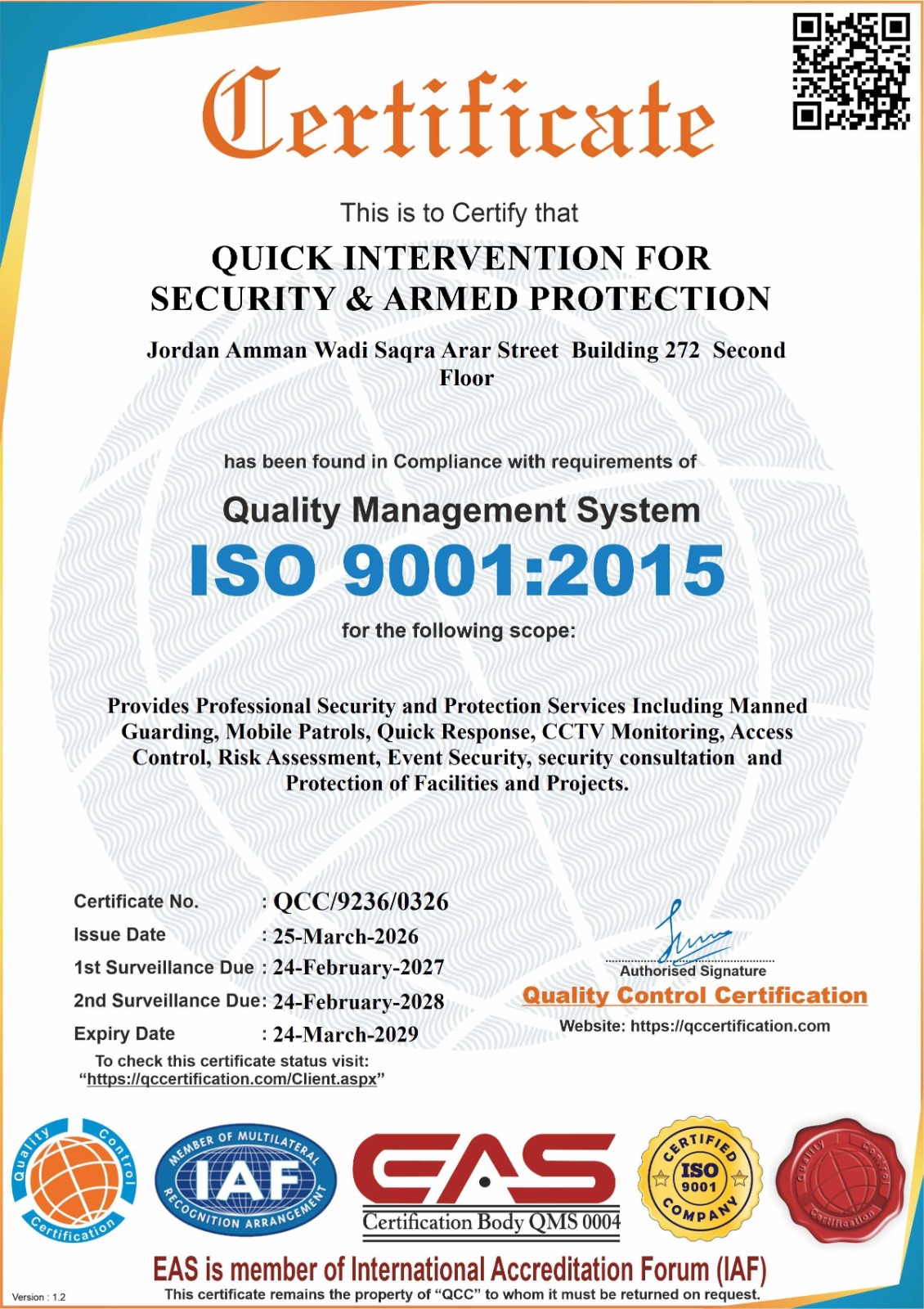ISO 9001:2015